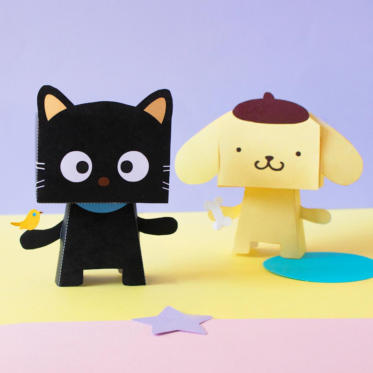 Sanrio Paper Friends (Downloadable Digital Files)