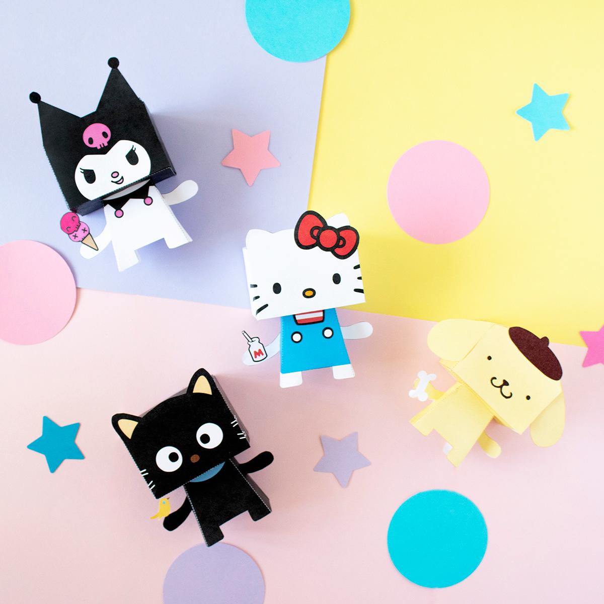 Sanrio Paper Friends (Downloadable Digital Files)